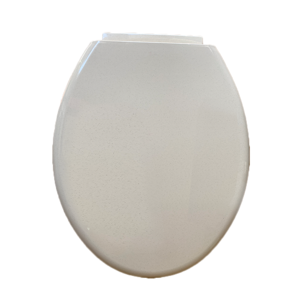 Κάλυμμα λεκάνης PP σκληρό soft close μπέζ 36x43 cm