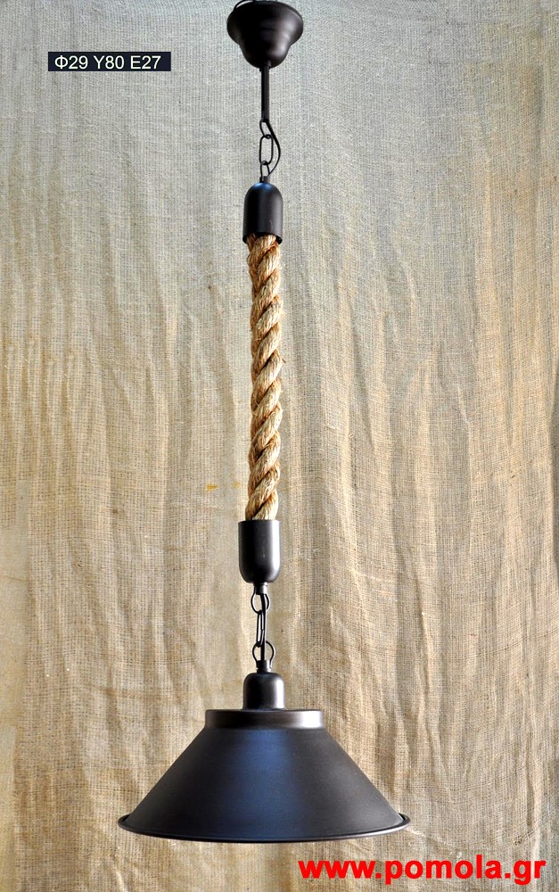 175 Φωτιστικα Rope and Metal