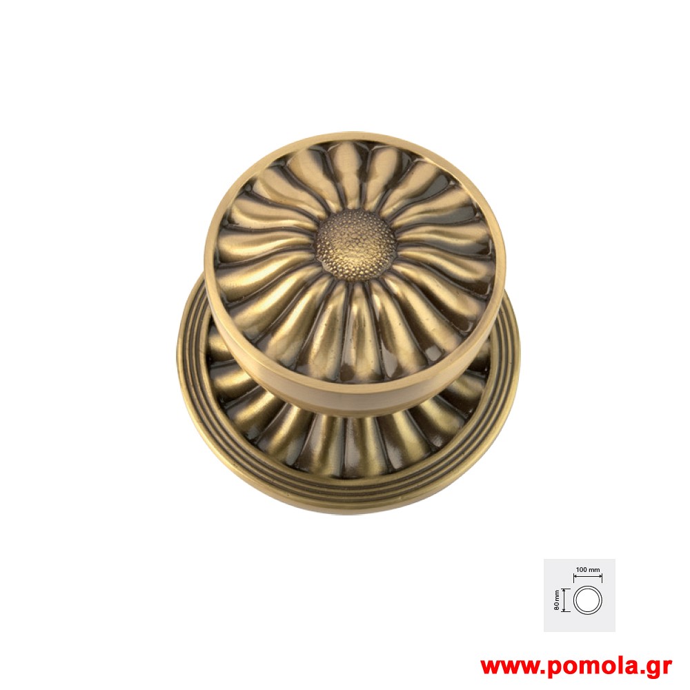 582 Πομολο Εξωπορτας Ιταλιας GOLD