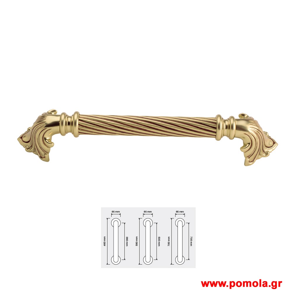 615 Λαβη Εξωπορτας Ιταλιας GOLD