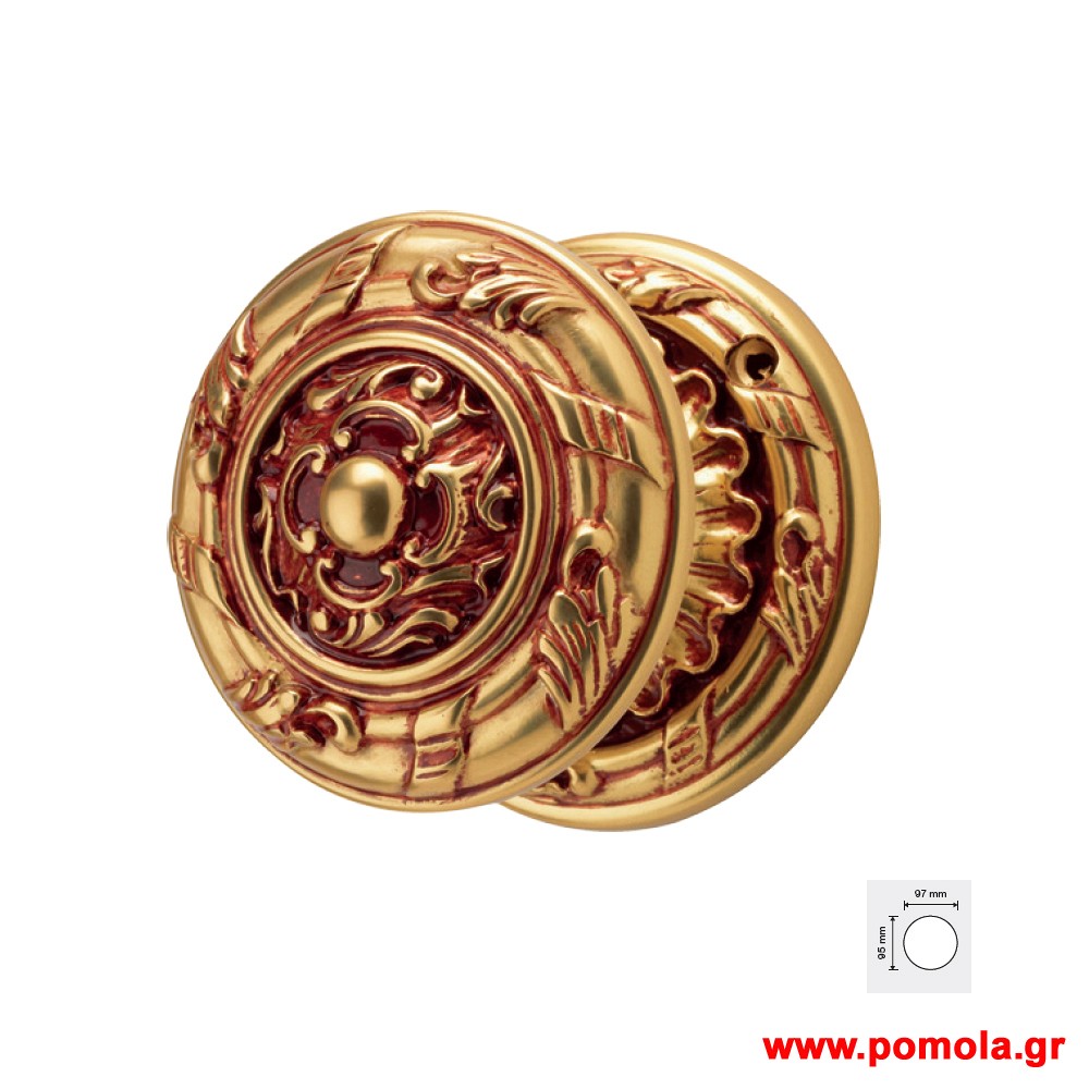676 Πομολο Εξωπορτας Ιταλιας GOLD