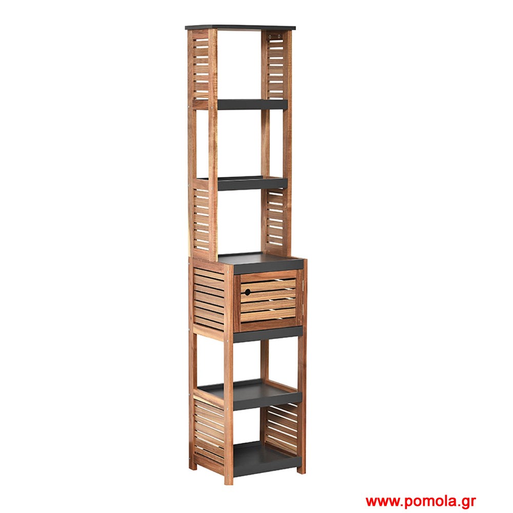 Έπιπλο με 1 Ντουλαπάκι και 5 Ράφια Αποθήκευσης