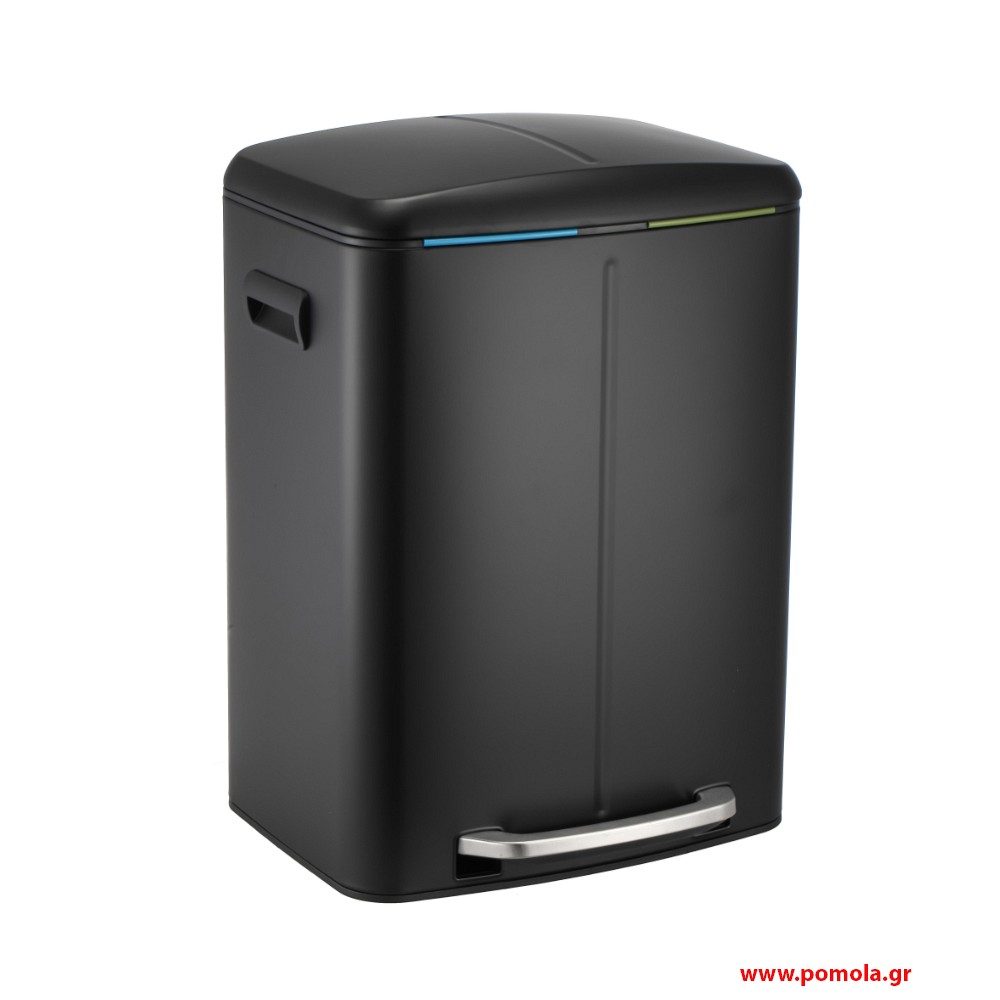 079 Κάδος ανακύκλωσης με 2 Δοχεια 20+20Lt