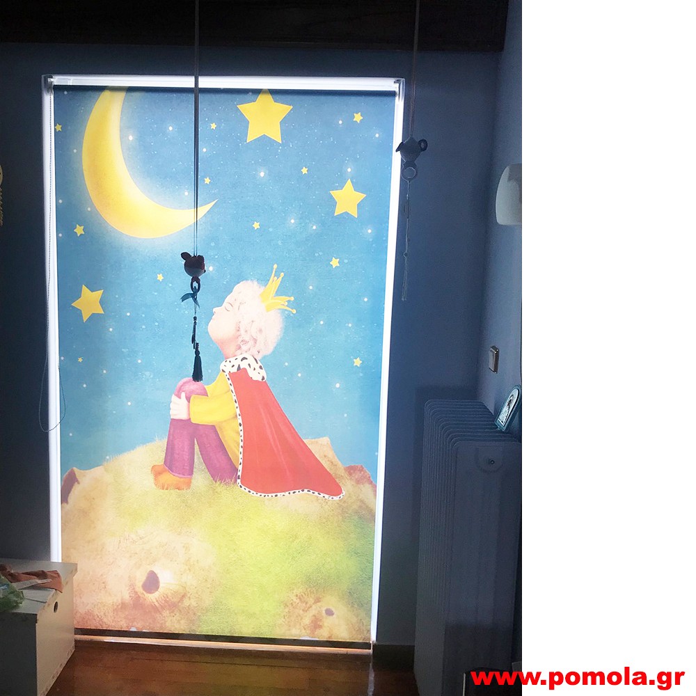 881 Σκιαση ρολλερ  με εκτυπωση