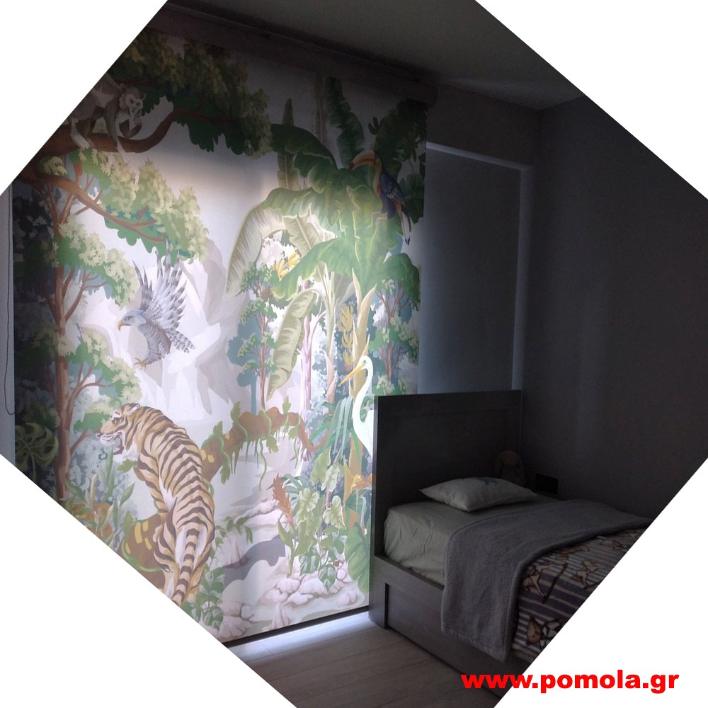 923 Σκιαση Ρολλερ με εκτυπωση