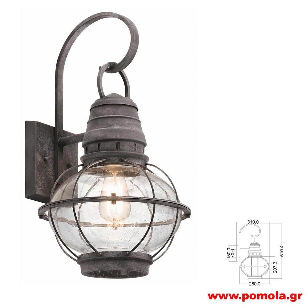 229 Φαναρια Φωτιστικα Εξωτερικου χωρου ΚΛΑΣΣΙΚΑ ΚΑΙ VINTAGE Β