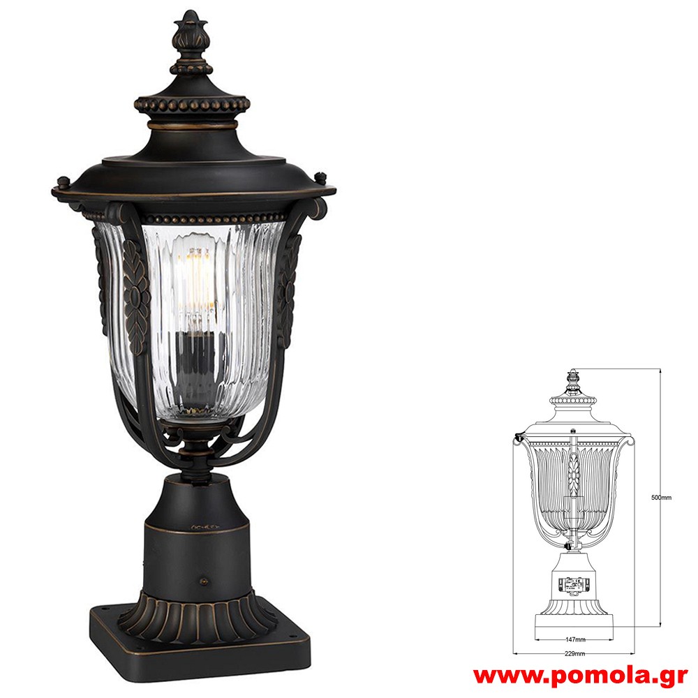 460 Φαναρια Φωτιστικα Εξωτερικου χωρου ΚΛΑΣΣΙΚΑ ΚΑΙ VINTAGE Β