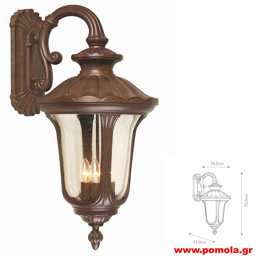 505 Φαναρια Φωτιστικα Εξωτερικου χωρου ΚΛΑΣΣΙΚΑ ΚΑΙ VINTAGE Β