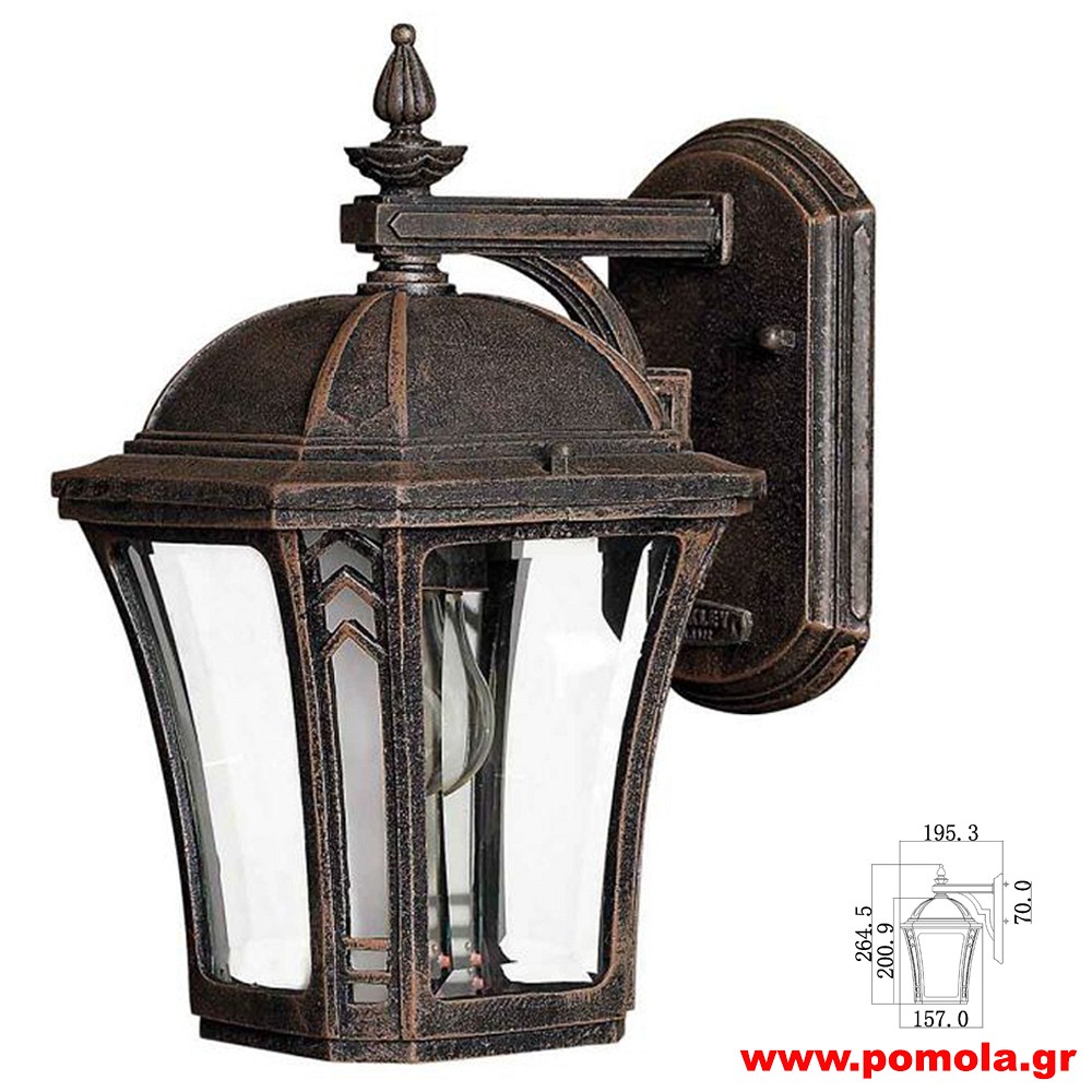 638 Φαναρια Φωτιστικα Εξωτερικου χωρου ΚΛΑΣΣΙΚΑ ΚΑΙ VINTAGE Β