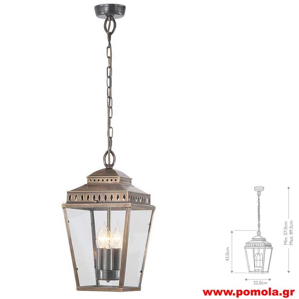 762 Φαναρια Φωτιστικα Εξωτερικου χωρου ΚΛΑΣΣΙΚΑ ΚΑΙ VINTAGE Β