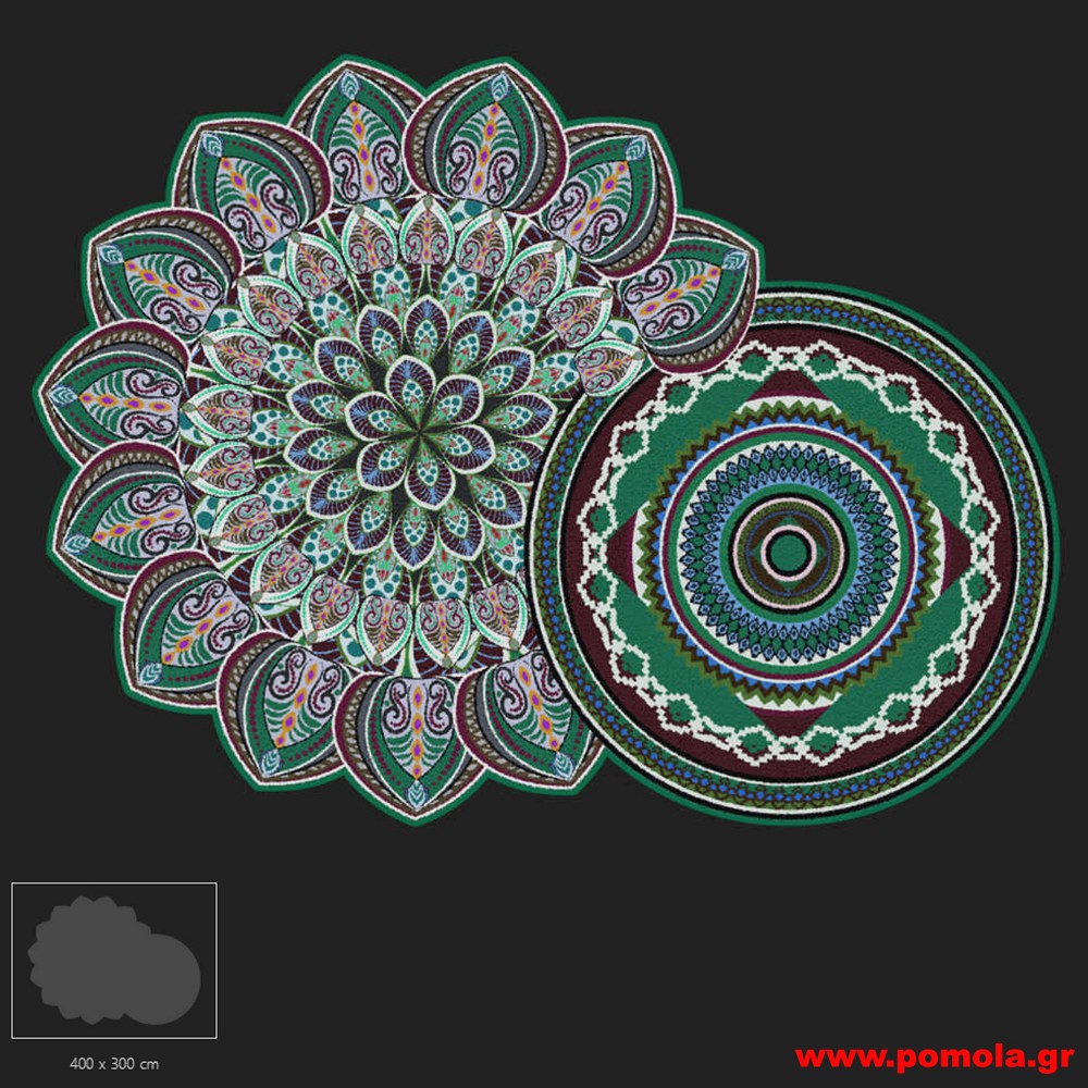 140 Χαλί με Ψηφιακή Εκτύπωση και με Δικό σας Σχέδιο