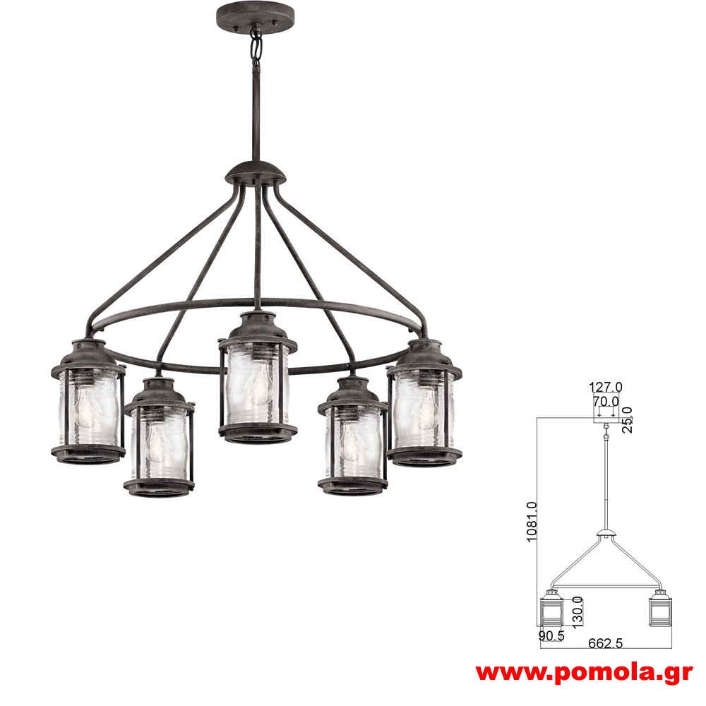 1558 Φωτιστικά εσωτερικού χώρου ΚΛΑΣΣΙΚΑ ΚΑΙ VINTAGE Β