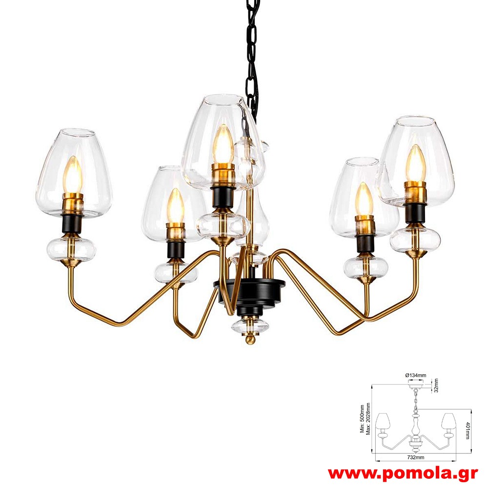 886 Φωτιστικά εσωτερικού χώρου ΚΛΑΣΣΙΚΑ ΚΑΙ VINTAGE Β