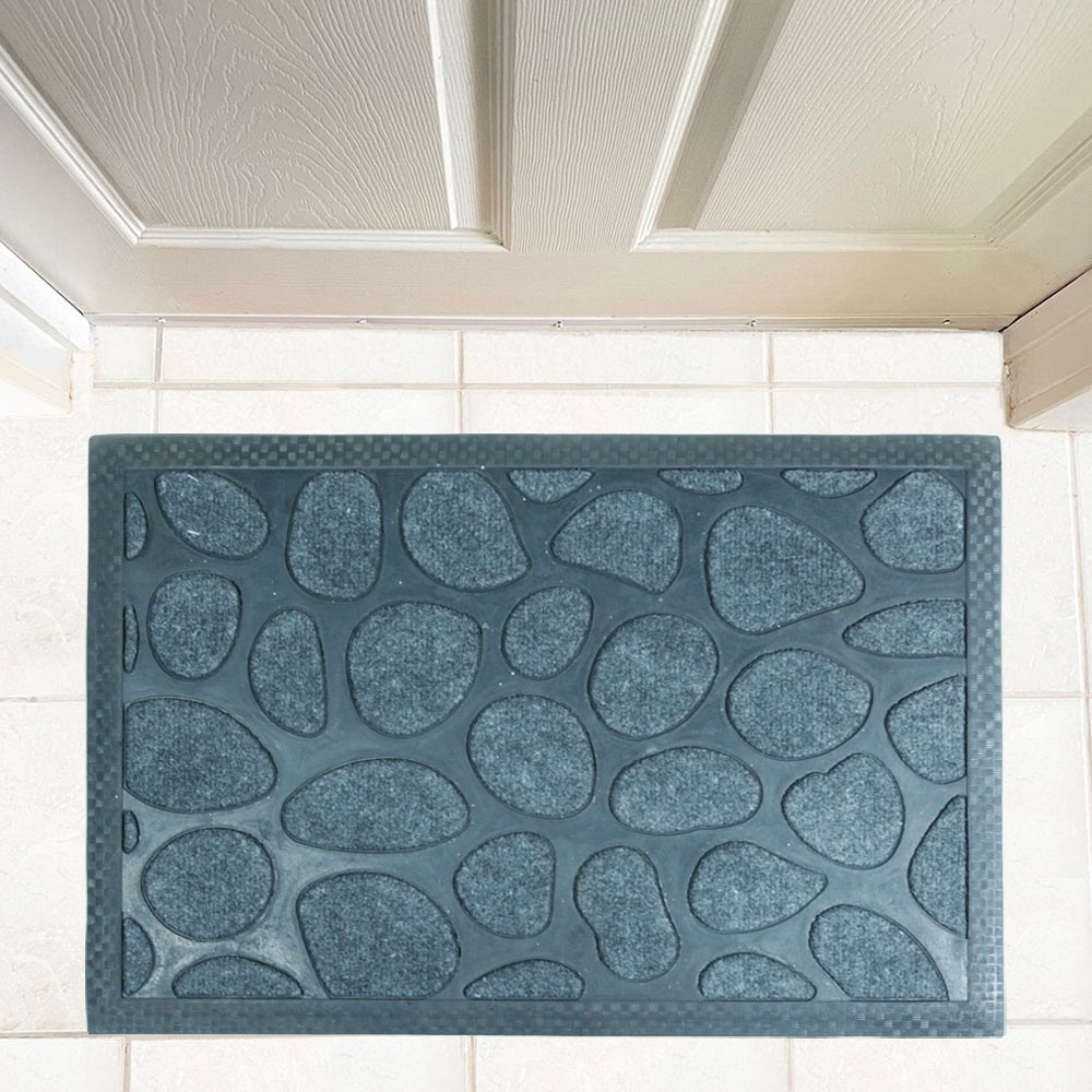 ΠΑΤΑΚΙ ΕΙΣΟΔΟΥ PEBBLE ΓΚΡΙ 40X60