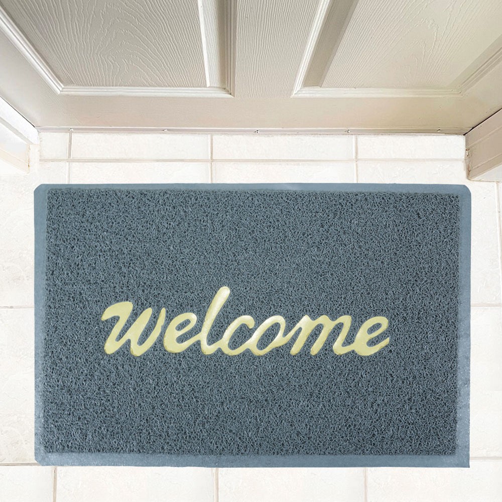 ΠΑΤΑΚΙ ΕΙΣΟΔΟΥ SPIDER WELCOME ΓΚΡΙ 40X60
