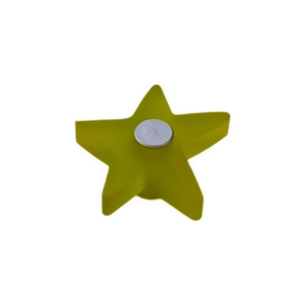 Roline 525 Πόμολο Επίπλου από Πλαστικό Λαχανί Φ43mm