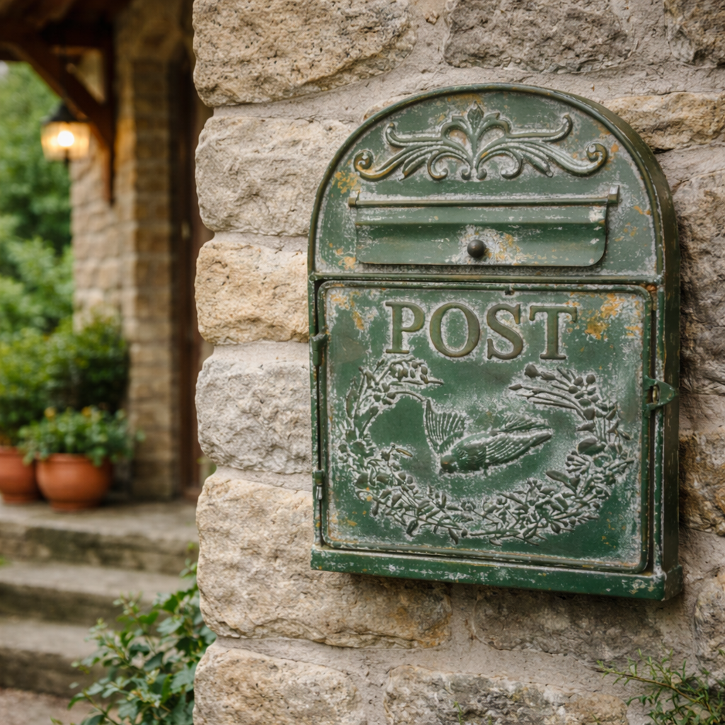 006 Γραμματοκιβώτιο vintage Χειροποίητο κλασσικό