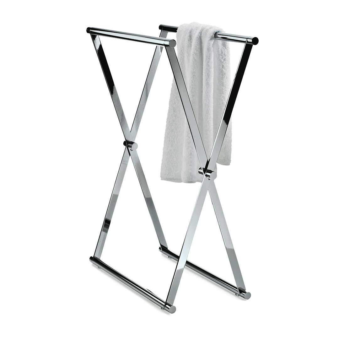 CROSS 1       Towel stand - Chrome
