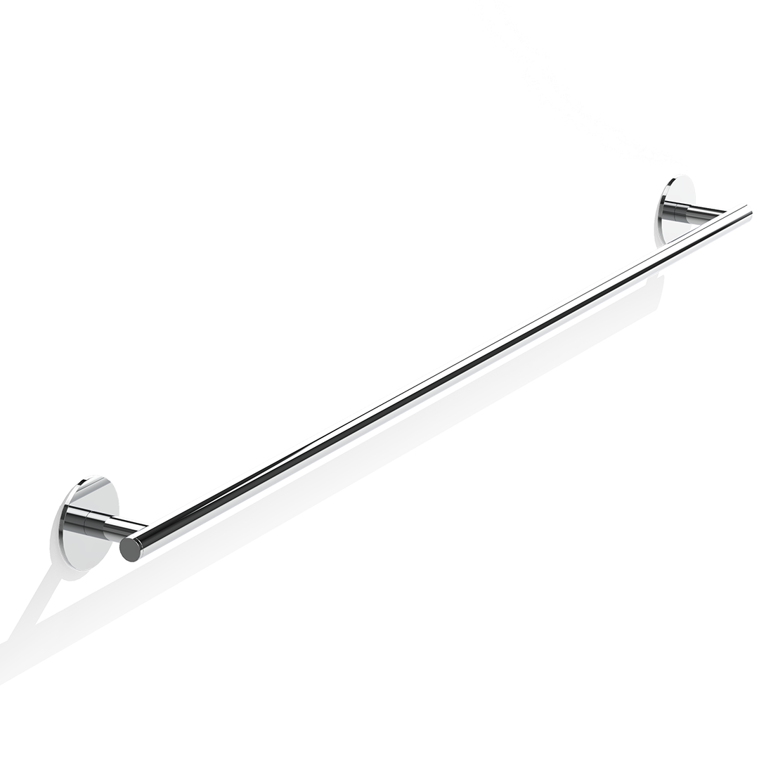 BA SK HTE85    BASIC Towel rail - Chrome - Self-adhesive