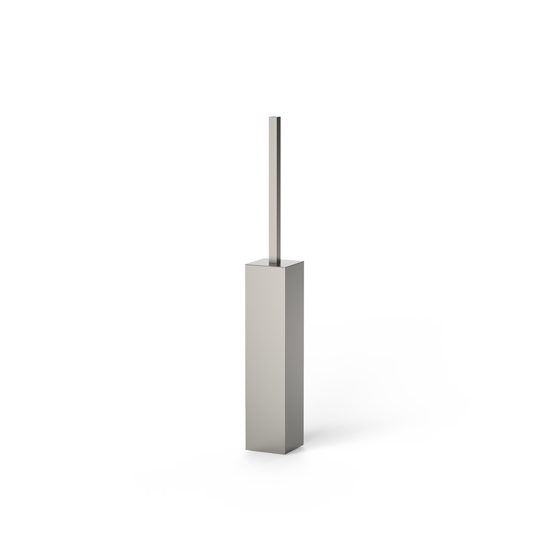 CO SBG     CORNER Toilet brush set - Nickel satin