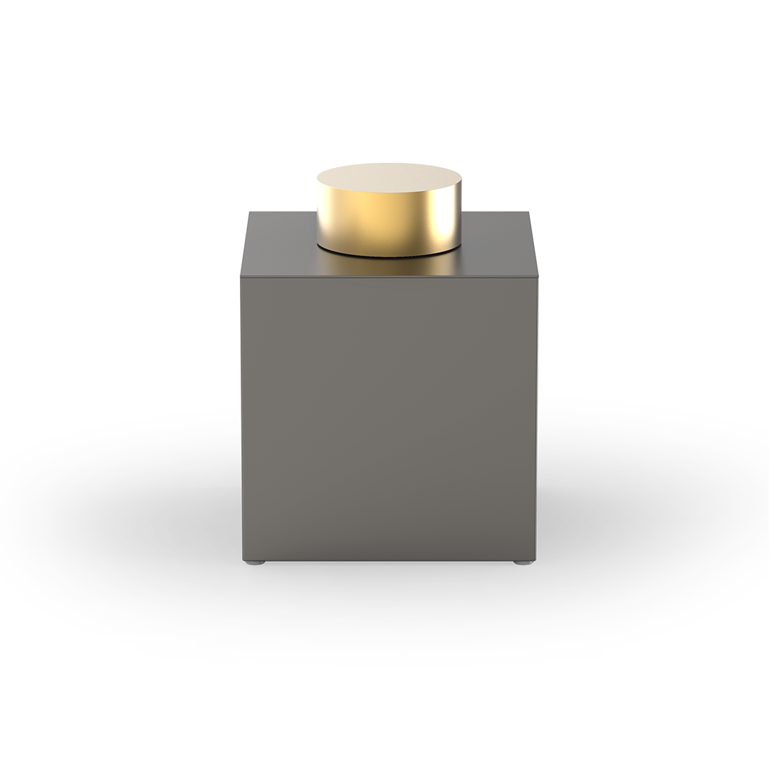 DW 3565 N Multi-purpose box with lid Dark Metal Matt / Gold matt 24 Carat