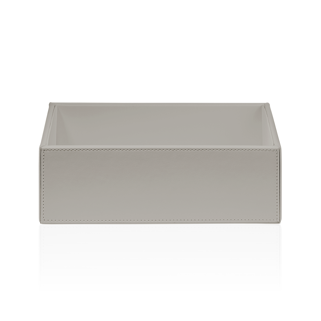 BROWNIE BOD2  Utensil box big Artificial leather Taupe