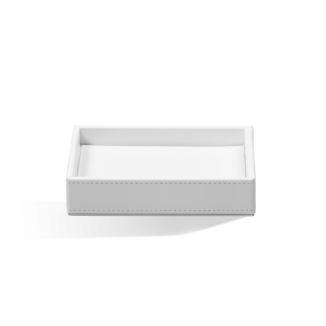 BROWNIE TAB S  Tray small Artificial leather white