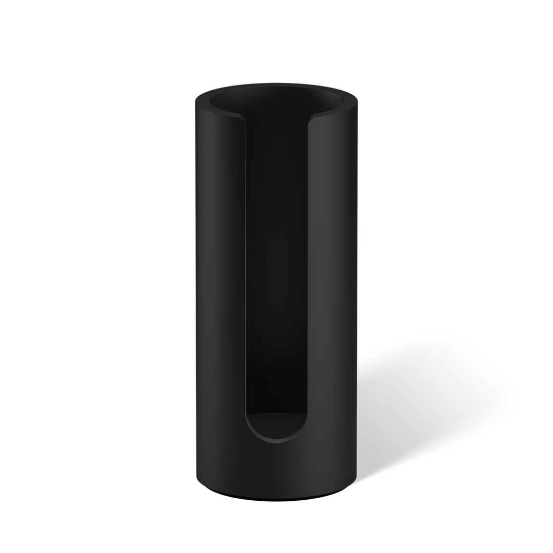 STONE WPB  Recipient for cotton pad - black matt
