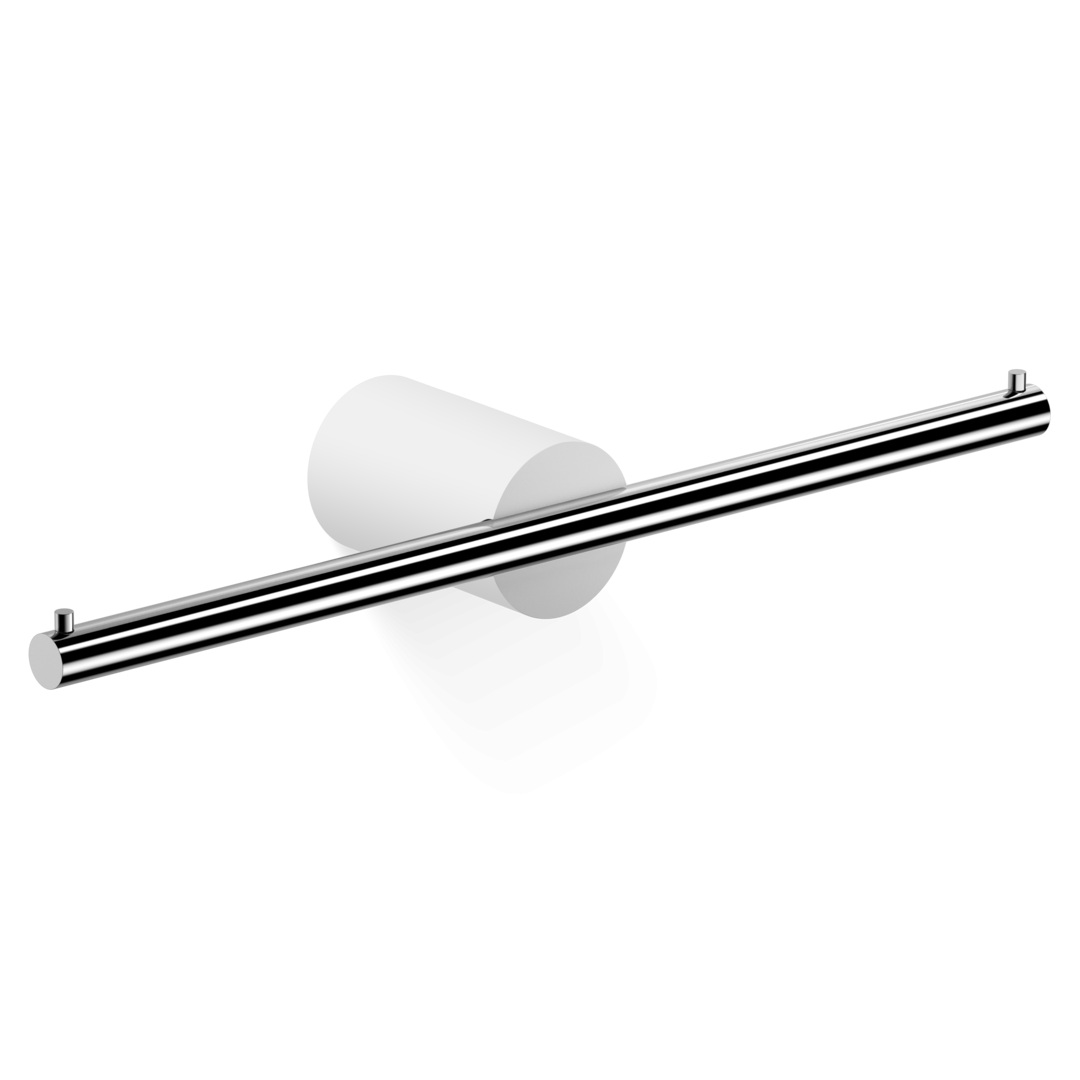 STONE TPH2  Toilet paper holder - white matt / chrome