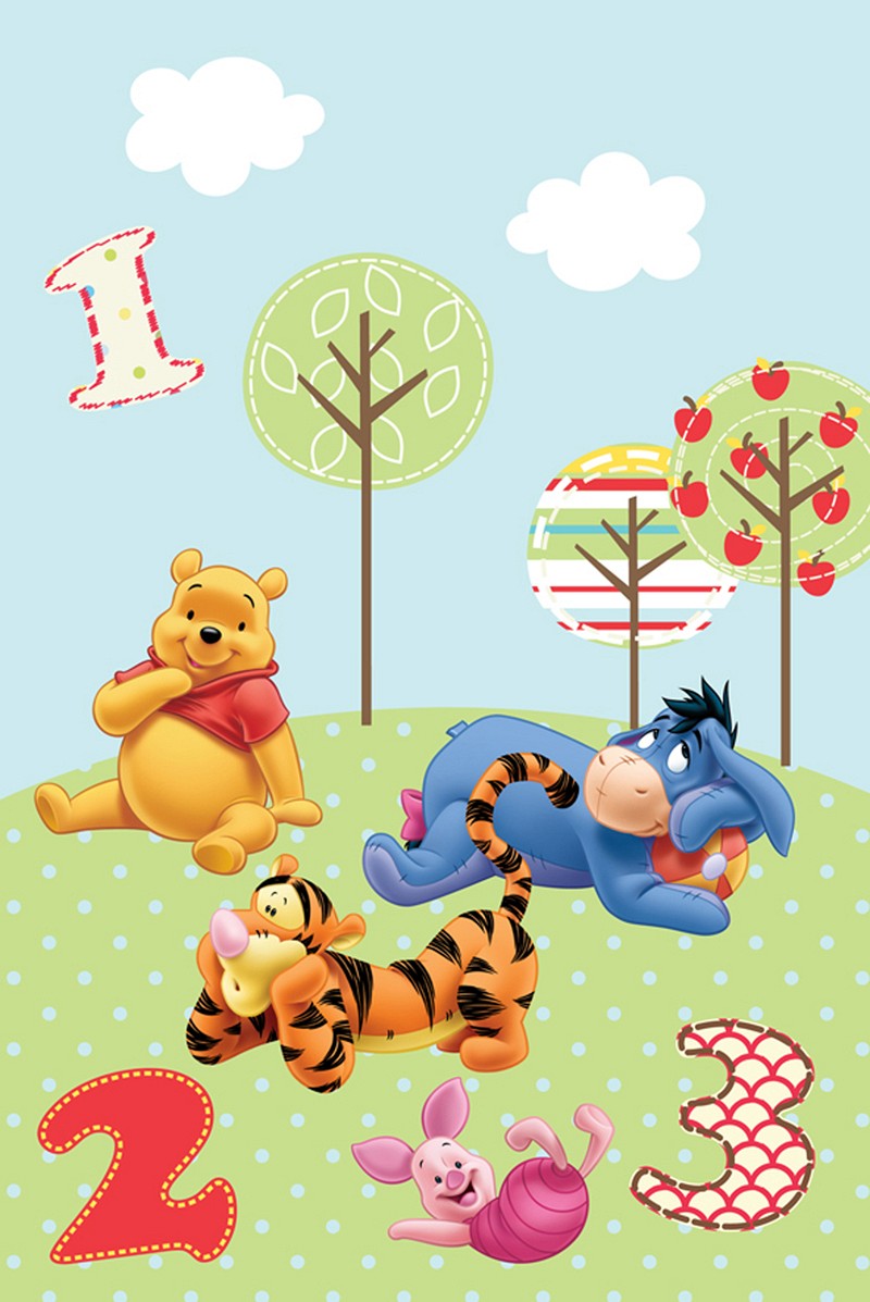 002 Χαλι Disney Με Ψηφιακη Εκτυπωση