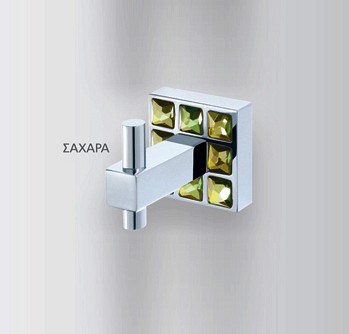 Αγγιστρο μονο με σαχαρα swarovski