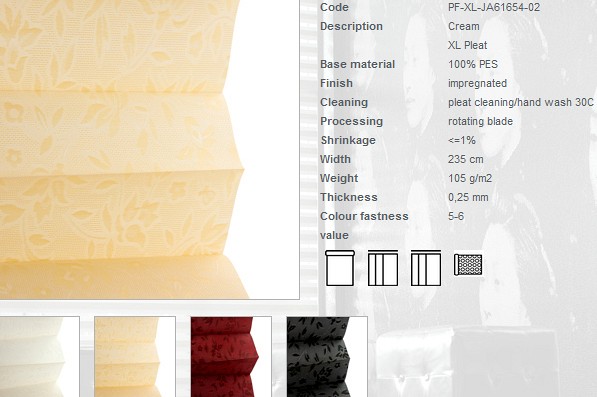 017 πλισε υφασματα