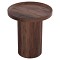 ΒΟΗΘΗΤΙΚΟ ΤΡΑΠΕΖΙ MARGON HM18027 MDF ΣΕ ΣΚΟΥΡΟ ΚΑΦΕ ΞΥΛΟΥ Φ45x50,5Υεκ.