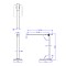 ΦΩΤΙΣΤΙΚΟ ΓΡΑΦΕΙΟΥ LED BLAIN PRO HM4448.02 ΜΑΥΡΟ ΧΡΩΜΑ ABS 17,3x12,5x39,9Υεκ.