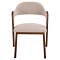 ΚΑΡΕΚΛΑ RIDER HM9734.02 RUBBERWOOD ΣΕ ΚΑΡΥΔΙ-ΥΦΑΣΜΑ ΕΚΡΟΥ 59x59x83Yεκ.
