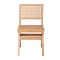 ΚΑΡΕΚΛΑ FREDRIK HM9873 ΞΥΛΟ ΦΡΑΞΙΝΟΥ ΚΑΙ RATTAN ΣΕ ΦΥΣΙΚΟ ΧΡΩΜΑ 45x55,5x83Yεκ.