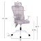 ΚΑΡΕΚΛΑ ΓΡΑΦΕΙΟΥ MEXER HM1195.02 ΓΚΡΙ MESH-ΜΕΤΑΛ.ΒΑΣΗ-ΣΚΕΛΕΤΟΣ ΛΕΥΚΟΣ 68x70x136Υεκ.