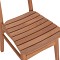 ΚΑΡΕΚΛΑ ΤΡΑΠΕΖΑΡΙΑΣ ΕΞ.ΧΩΡΟΥ ROBBIE HM18115 ΞΥΛΟ TEAK--ΦΥΣΙΚΟ 48x51x82Υεκ.