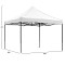 ΚΙΟΣΚΙ/GAZEBO MATTHEW HM6310 ΠΤΥΣΣΟΜΕΝΟ-ΣΚΕΛΕΤΟΣ ΜΕΤΑΛ.ΜΑΥΡΟΣ-ΛΕΥΚΟ ΥΦΑΣΜΑ 3x3x3,10Yμ