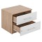ΚΟΜΟΔΙΝΟ ΜΕΛΑΜΙΝΗΣ HM2220.06 SONAMA - ΛΕΥΚΟ 48x40,5x41,5 εκ.