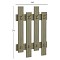 ΚΡΕΜΑΣΤΡΑ ΕΙΣΟΔΟΥ WESSON HM8940.12 ΜΕΛΑΜΙΝΗ ΣΕ OLIVE GREEN 64x4x79Υεκ.