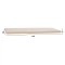 ΜΑΞΙΛΑΡΙ ΓΙΑ ΠΑΓΚΑΚΙ POLYESTER CHIOS ΜΠΕΖ HM11242.01P 148x48x6εκ.