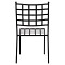 ΜΕΤΑΛΛΙΚΗ ΚΑΡΕΚΛΑ EMERY HM5509 ΣΕ ΜΑΥΡΗ ΑΠΟΧΡΩΣΗ 46x58x88  cm