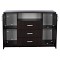 ΜΠΟΥΦΕΣ ΜΕ 2 ΝΤΟΥΛΑΠΙΑ Κ 3 ΣΥΡΤΑΡΙΑ ADLER WENGE HM2430.02 120X45X85Y εκ.