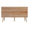 ΜΠΟΥΦΕΣ ΜΕΛΑΜΙΝΗΣ COLM- ΣΥΝΘ. RATTAN ΣΤΙΣ ΠΟΡΤΕΣ HM9220.11 120Χ39Χ70Υεκ.