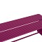 ΠΑΓΚΑΚΙ 2-ΘΕΣΙΟ ΣΕΙΡΑ INTREPID HM6327.05 ΑΛΟΥΜΙΝΙΟ ΣΕ ΜΩΒ ΧΡΩΜΑ 109,5x37x42Υ