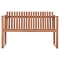 ΠΑΓΚΑΚΙ ΚΗΠΟΥ 2ΘΕΣΙΟ VED HM18124 ΞΥΛΟ TEAK--ΦΥΣΙΚΟ ΧΡΩΜΑ 130x60x86Υεκ.