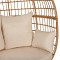 ΠΟΛΥΘΡΟΝΑ ΦΩΛΙΑ MIAMI 2 ΑΤΟΜΩΝ ΤΥΠΟΥ RATTAN HM5870.01 130x80x157Υ εκ.