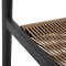 ΠΟΛΥΘΡΟΝΑ ΑΛΟΥΜΙΝΙΟΥ GRET HM5854.02 ΑΝΘΡΑΚΙ PΕ RATTAN ΜΠΕΖ 56x55,5x78Υ εκ.