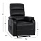 ΠΟΛΥΘΡΟΝΑ RELAX ΜΕ ΜΗΧΑΝΙΣΜΟ MASSAGE HM8316.01 ΜΑΥΡΟ PU 78x97x97 εκ.